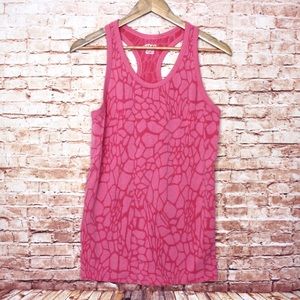 BCG | Pink Stone Fitted Knit Tank Workout Top